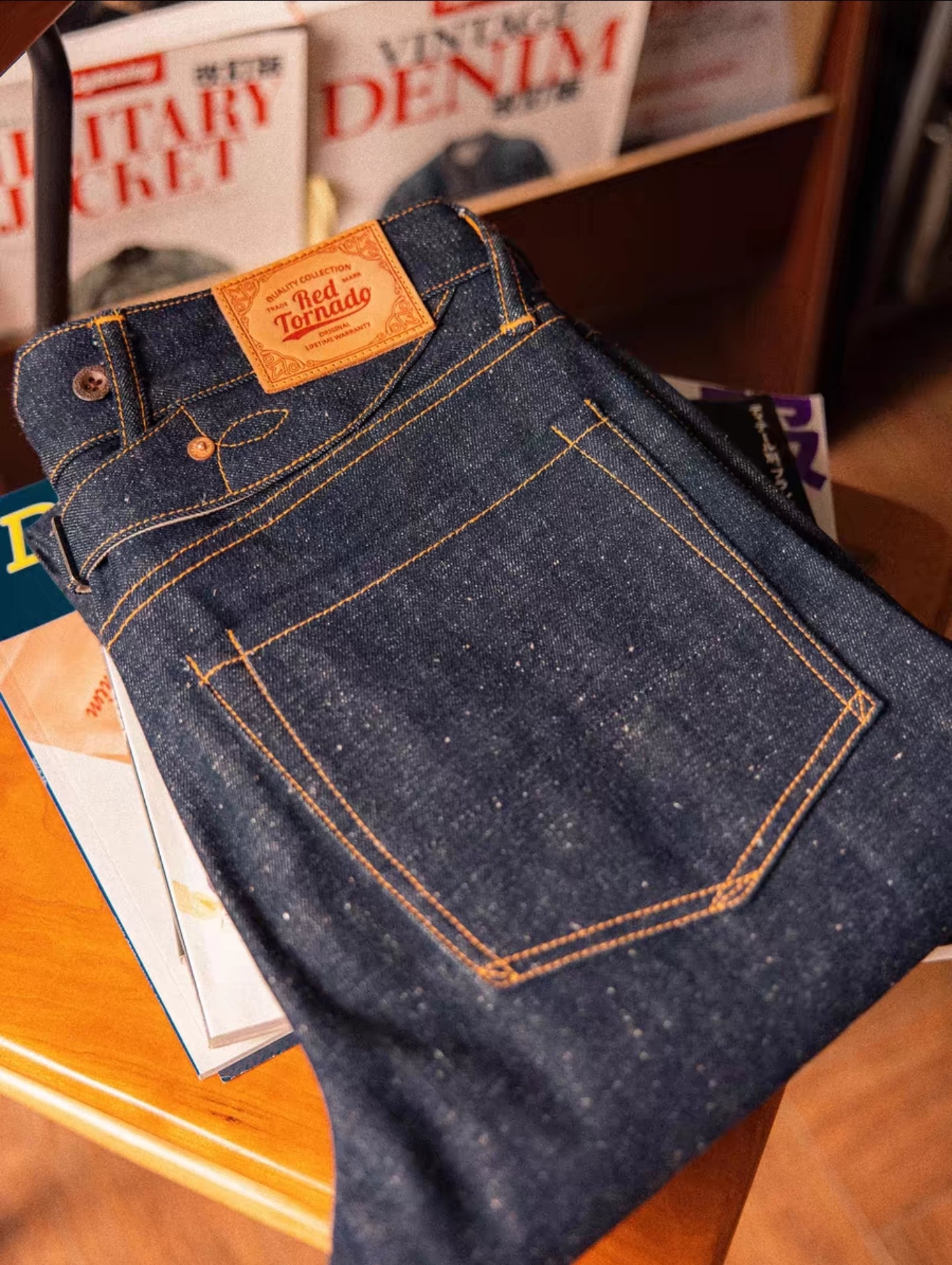Mid-Rise Jeans - By Red Tornado