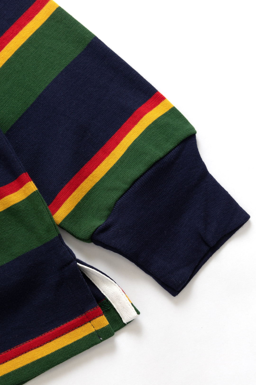 Heritage Stripe Cotton Rugby Shirt – Retro Collegiate Style