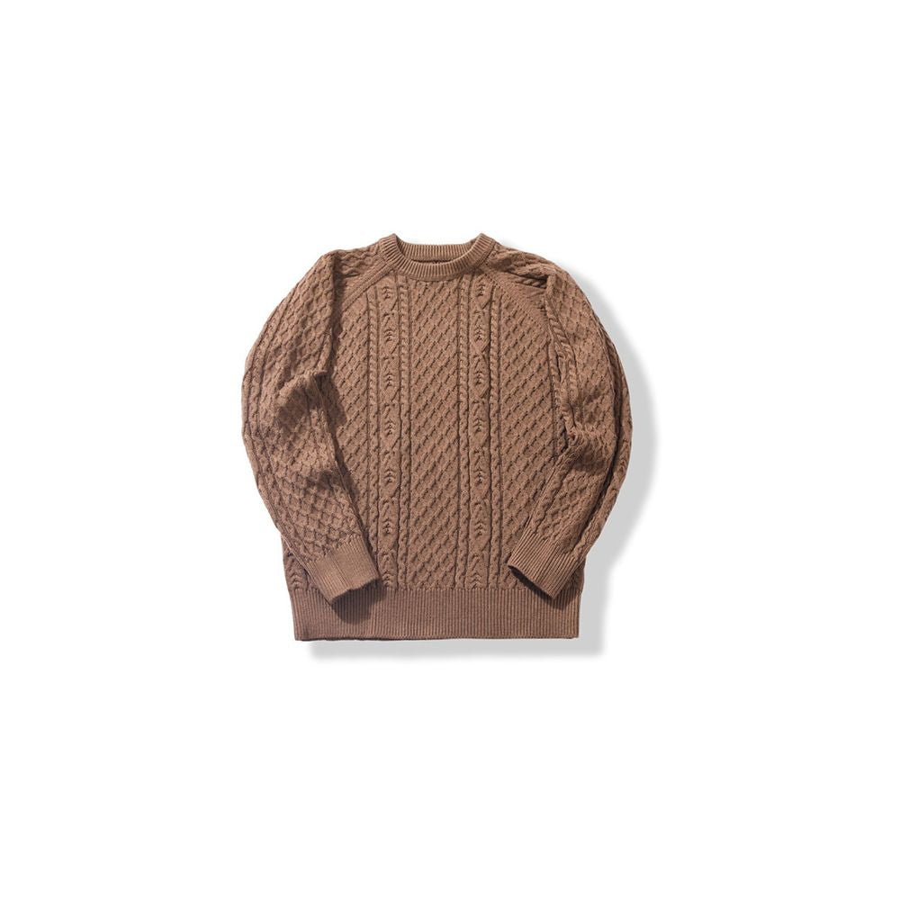 OKONKWO McQueen inspired chunky knit sweater British retro twisted cable knit fisherman style cardigan image 3