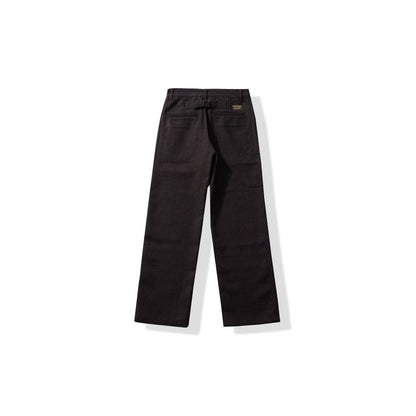 OKONKWO Light Business Men s Retro Herringbone Wool Trousers Thickened Multi Pocket Cargo Casual Trousers image 4