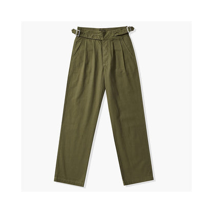 New Arrival British Army Gurkha Khaki Casual Pants Men s Loose Fit Long Trousers Bermuda Pants image 8