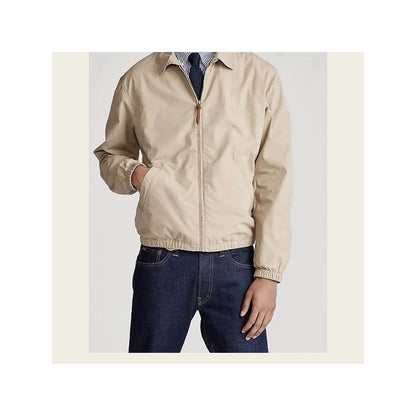 OKONKWO classic American casual retro collared jacket similar to RL s commuter jacket image 4