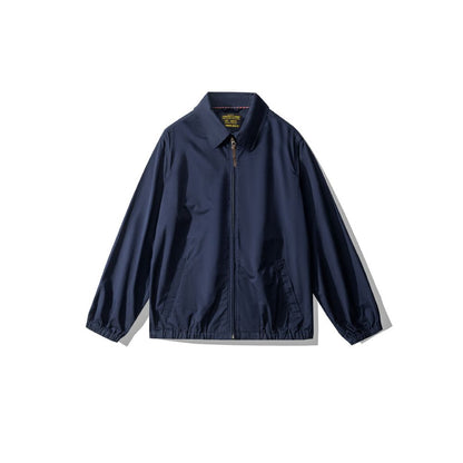 OKONKWO classic American casual retro collared jacket similar to RL s commuter jacket image 5