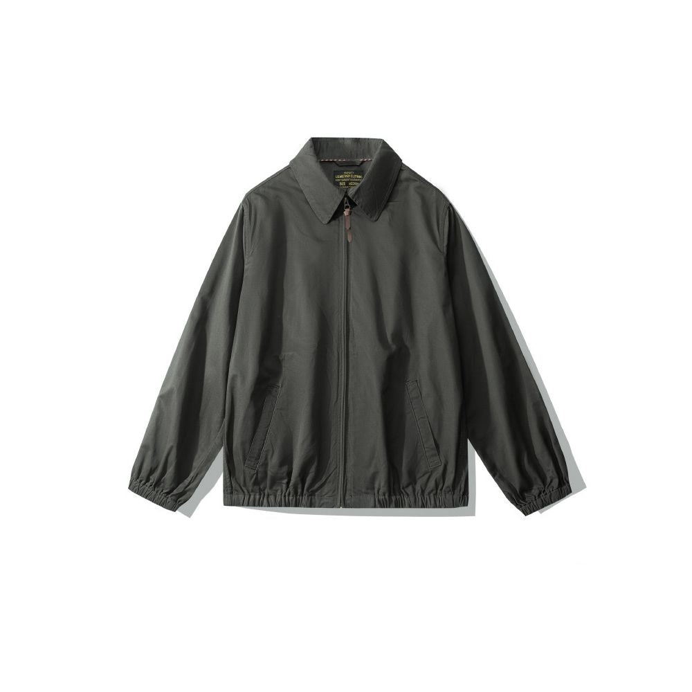 OKONKWO classic American casual retro collared jacket similar to RL s commuter jacket image 20