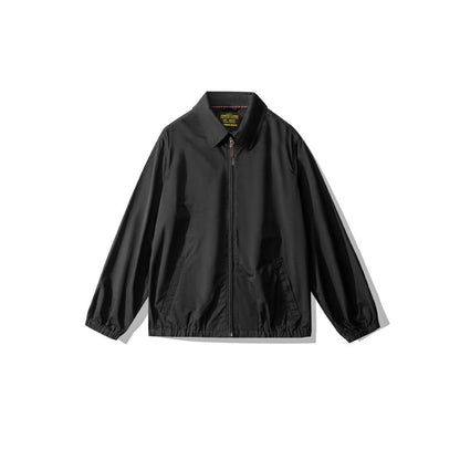 OKONKWO classic American casual retro collared jacket similar to RL s commuter jacket image 24