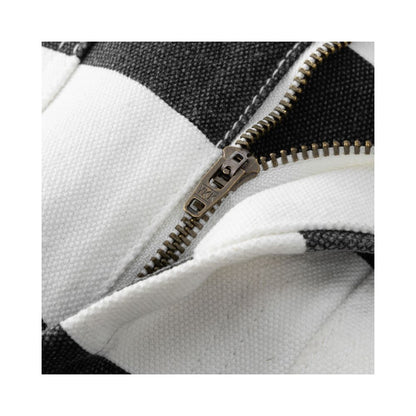 OKONKWO 16oz Heavyweight Striped Cargo Pants Thick Canvas Rock Motorcycle Pants Americana Style Rider Pants image 4