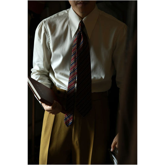 Spearpoint Collar Shirt - Cream