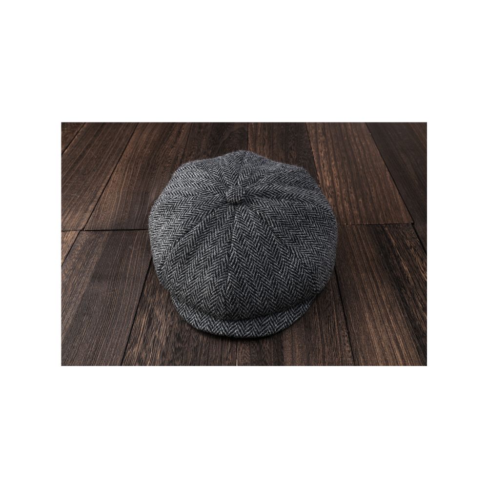 Mannix Woolen Flatcap - Eight Panel