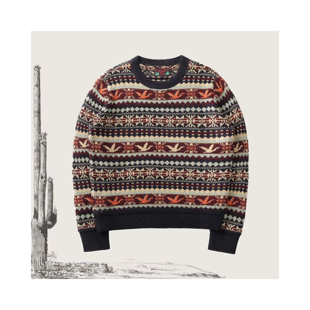 Nordic Style Knitted Sweater