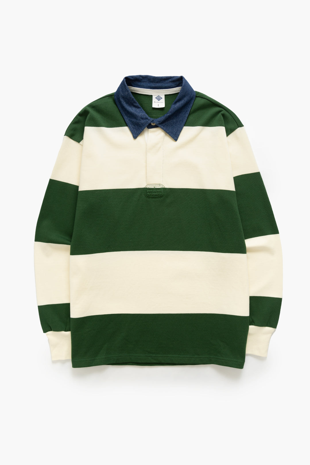 Heritage Stripe Cotton Rugby Shirt – Retro Collegiate Style