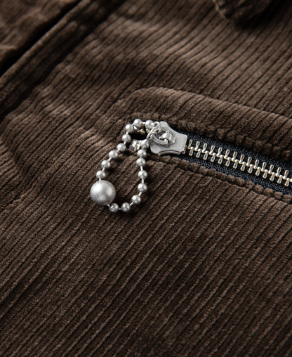 1940s Heavyweight Corduroy Cossack Jacket