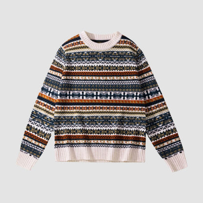 Heritage Fair Isle Jumper – Blended Wool Classic
