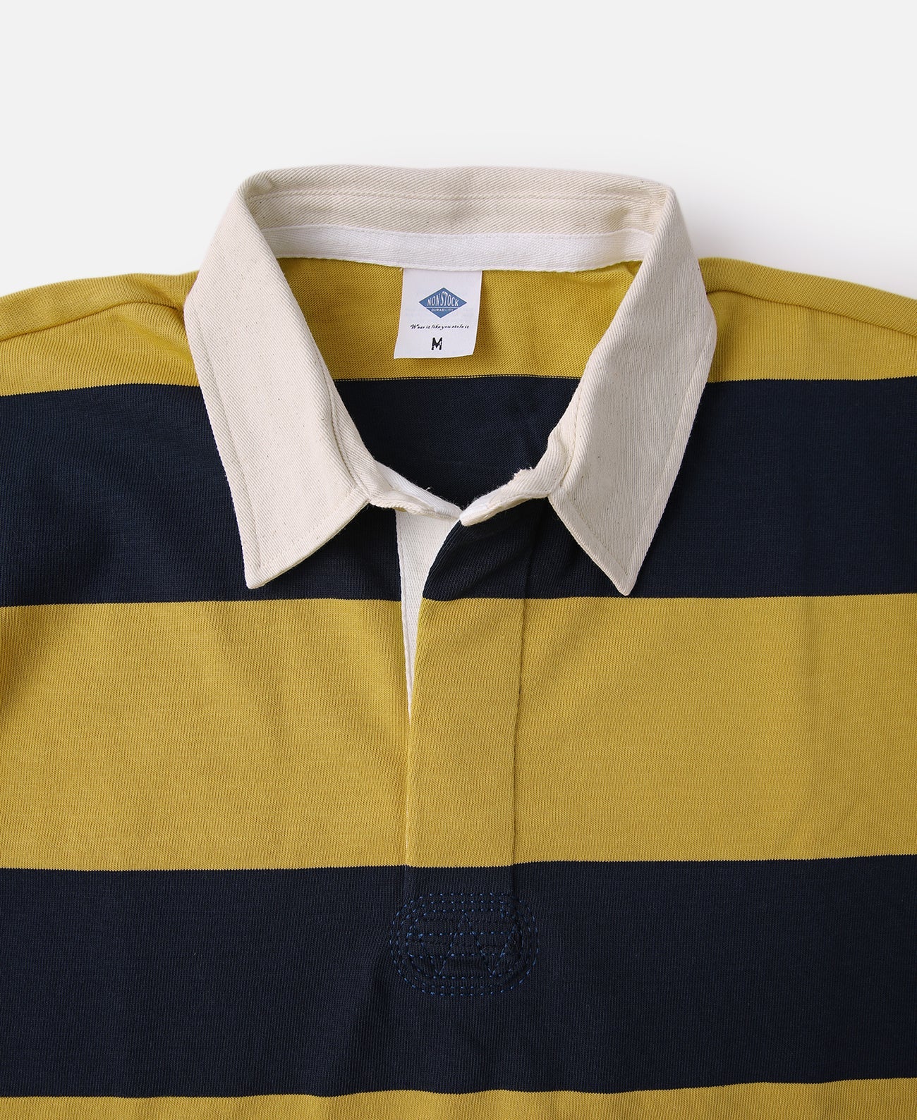 Heritage Stripe Cotton Rugby Shirt – Retro Collegiate Style