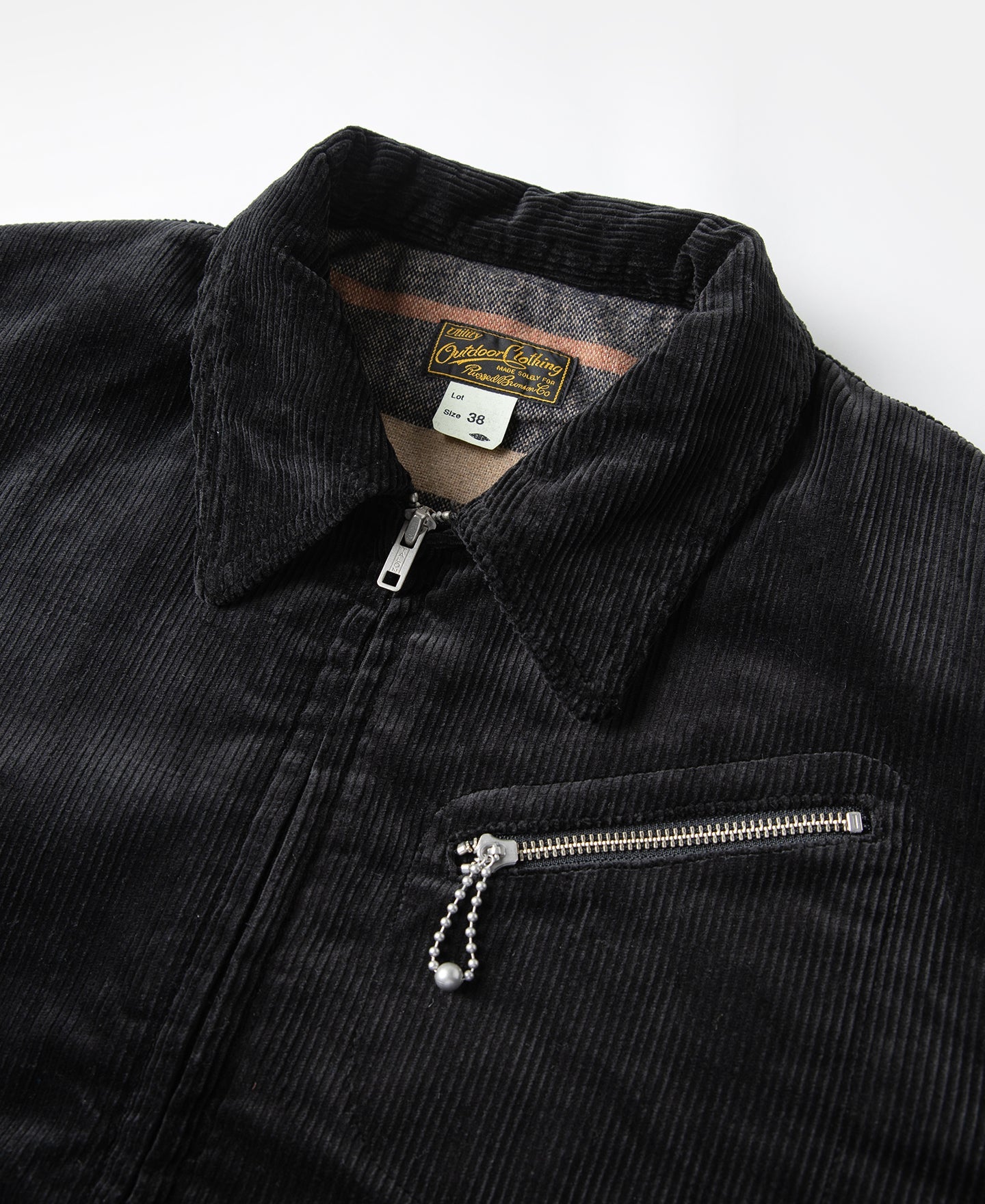 1940s Heavyweight Corduroy Cossack Jacket