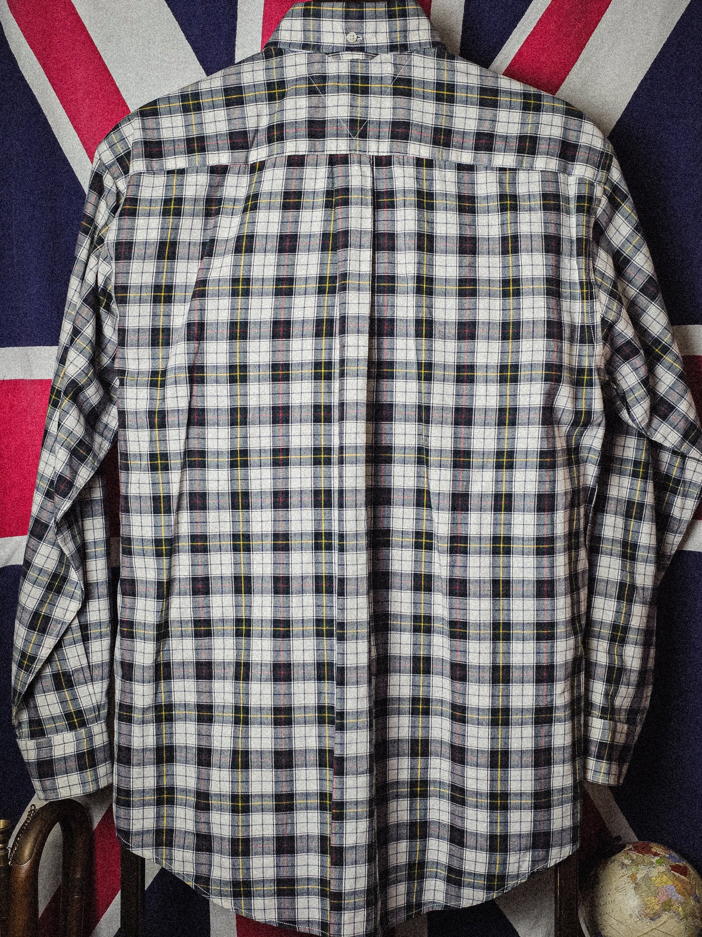 Green Plaid Check Shirt - Tommy Hilfiger - Small
