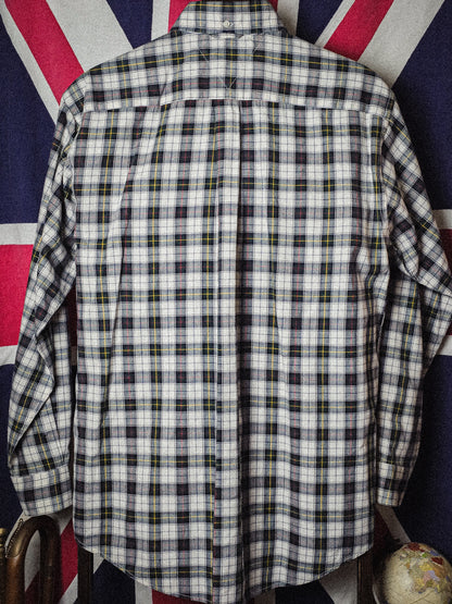 Green Plaid Check Shirt - Tommy Hilfiger - Small