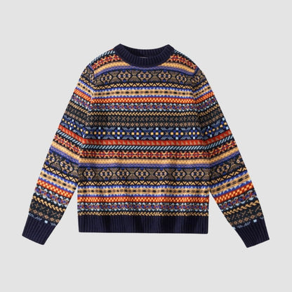 Heritage Fair Isle Jumper – Blended Wool Classic