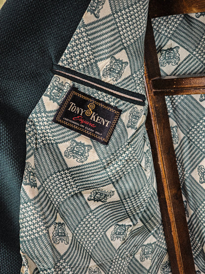 Green 70s Blazer - Tony Kent - Men's Vintage