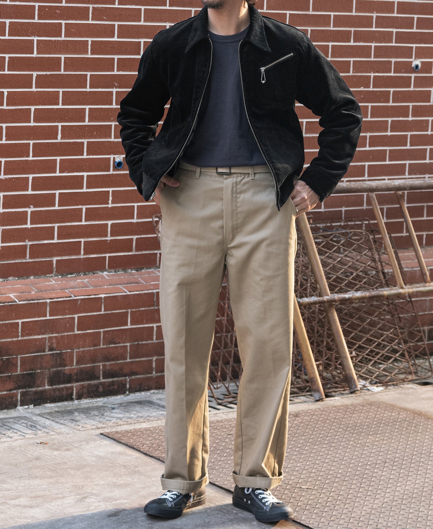 1940s Heavyweight Corduroy Cossack Jacket