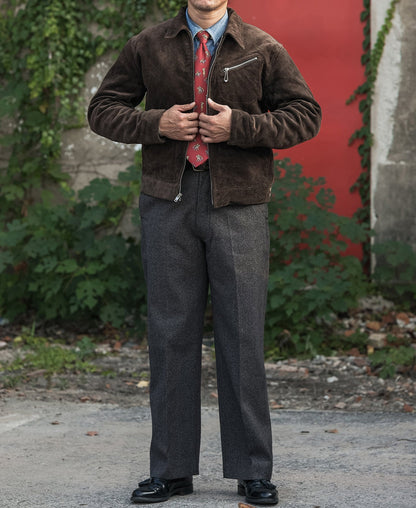 1940s Heavyweight Corduroy Cossack Jacket