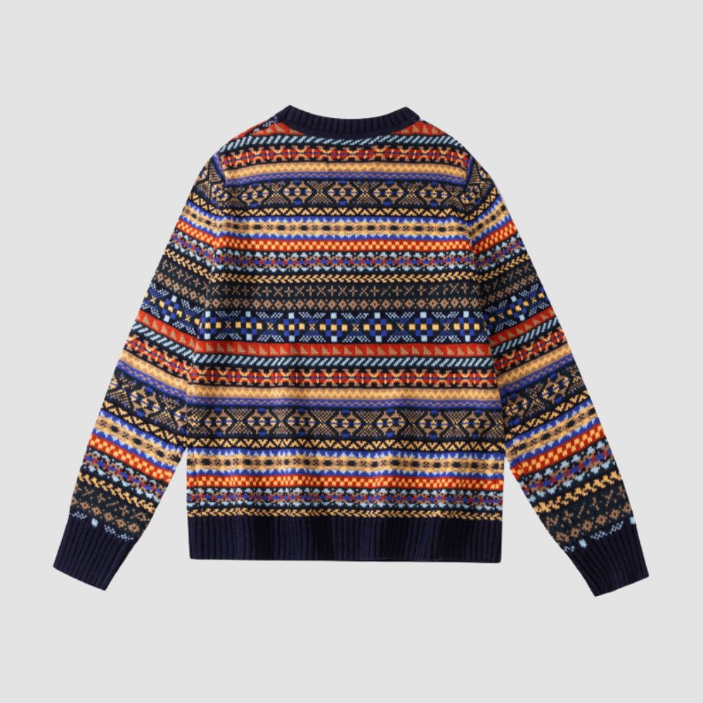 Heritage Fair Isle Jumper – Blended Wool Classic