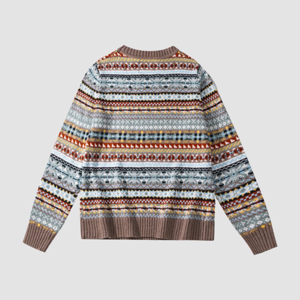 Heritage Fair Isle Jumper – Blended Wool Classic