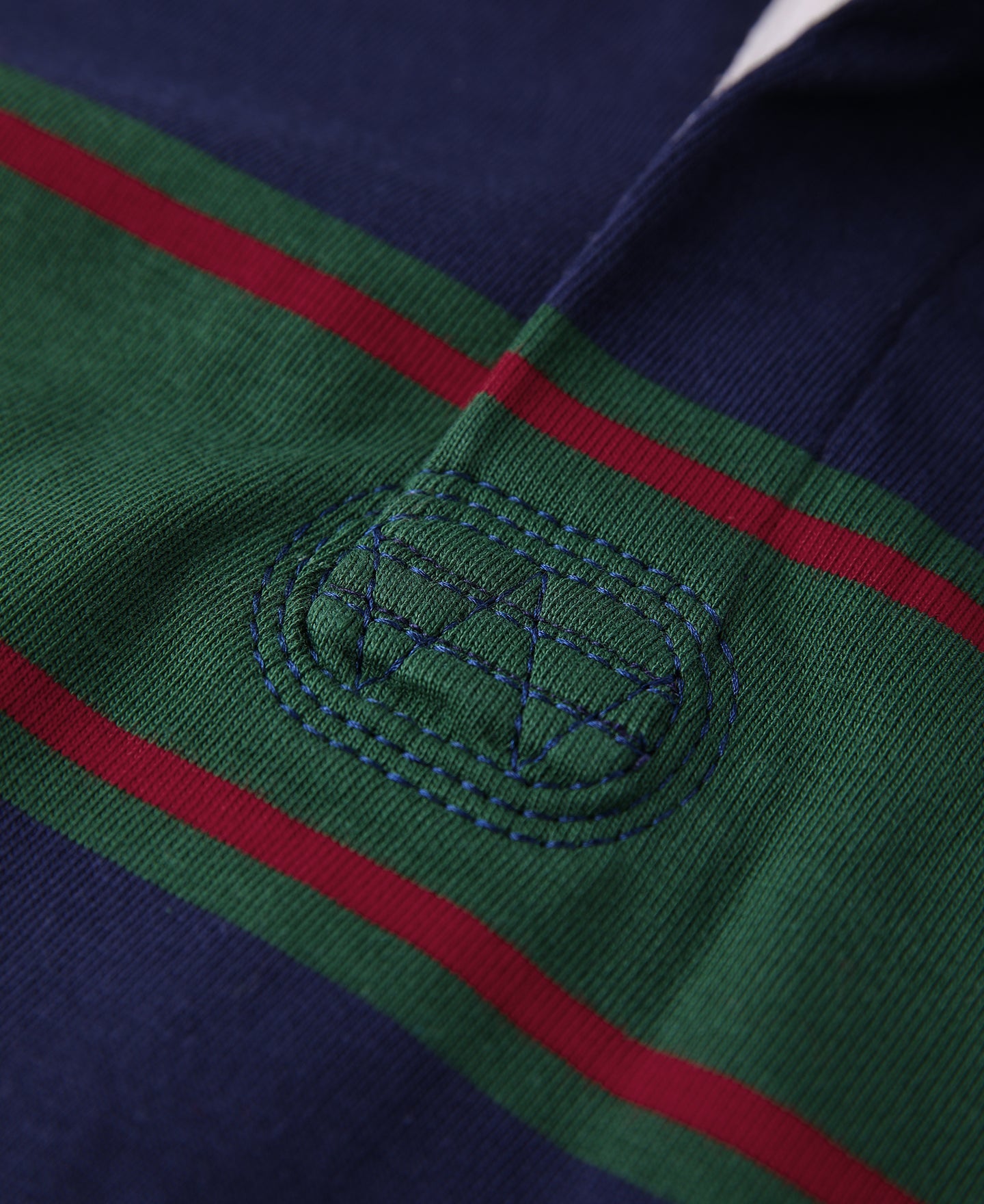 Heritage Stripe Cotton Rugby Shirt – Retro Collegiate Style