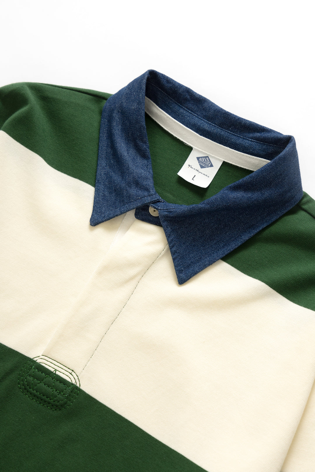 Heritage Stripe Cotton Rugby Shirt – Retro Collegiate Style