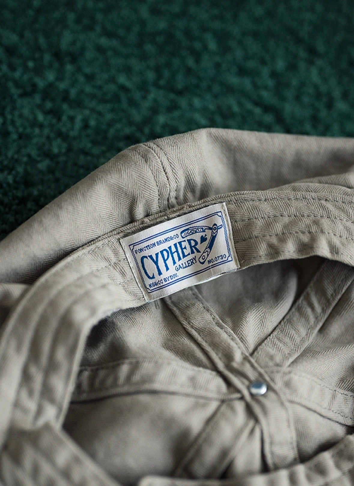 Vintage Washed Baker Boy Cap – Cotton