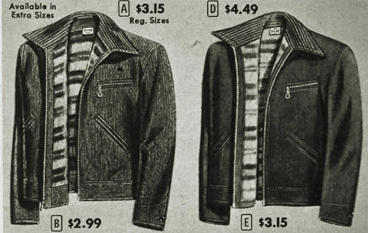 1940s Heavyweight Corduroy Cossack Jacket