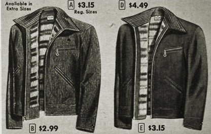 1940s Heavyweight Corduroy Cossack Jacket