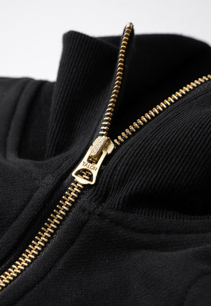 Heavyweight Motorcycle Quarter Zip