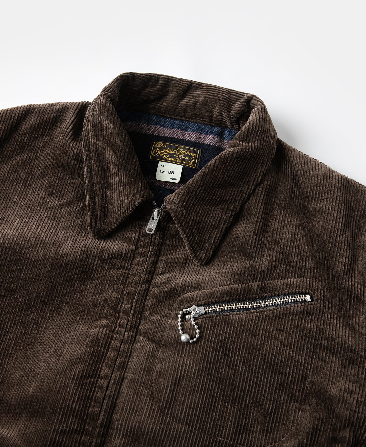 1940s Heavyweight Corduroy Cossack Jacket