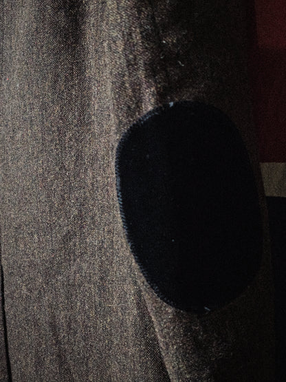 XPosed London Tweed Sport Coat Jacket Vintage Velvet Sz 44R