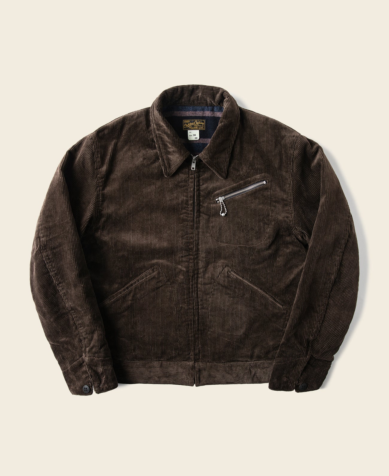 1940s Heavyweight Corduroy Cossack Jacket
