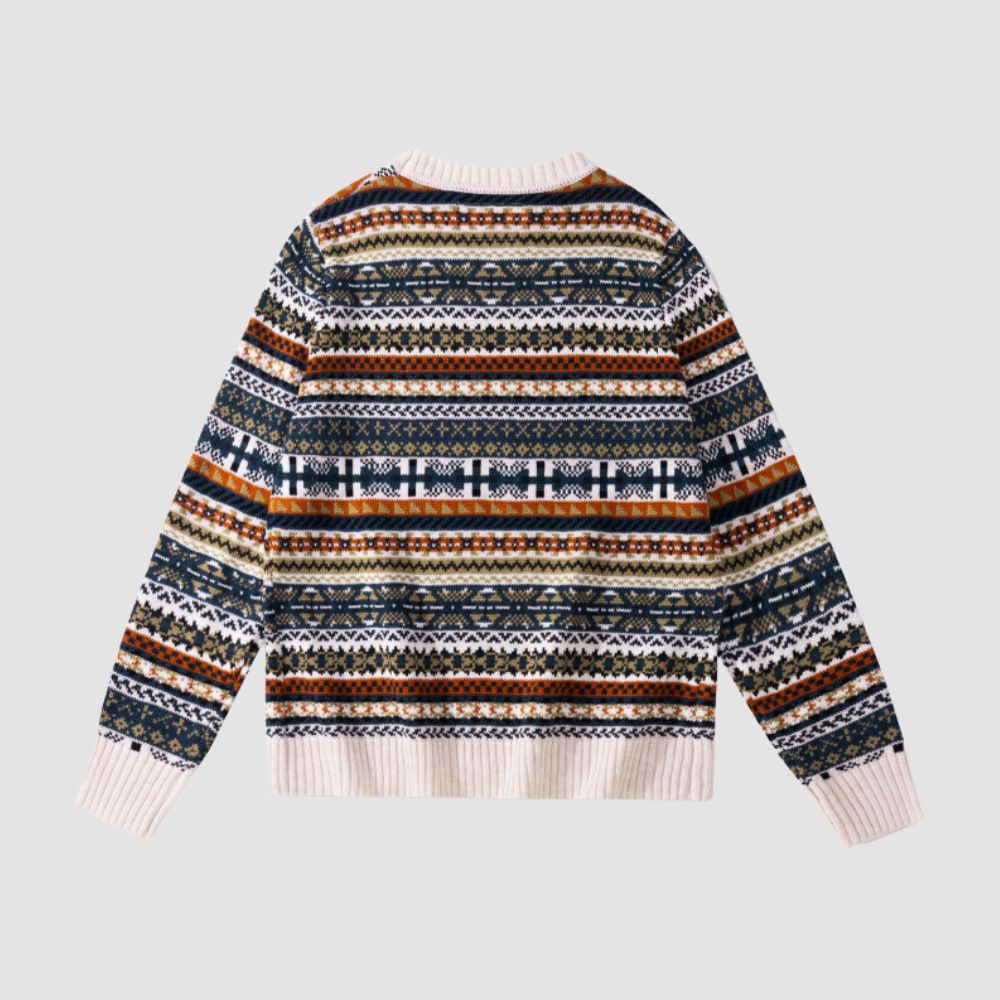 Heritage Fair Isle Jumper – Blended Wool Classic