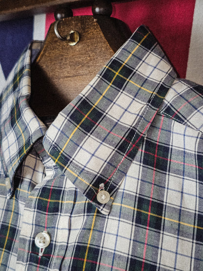 Green Plaid Check Shirt - Tommy Hilfiger - Small