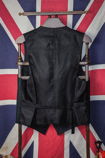 Tuxacco Tuxedo Tartan (Black Watch) Waistcoat/vest - Size 39-41