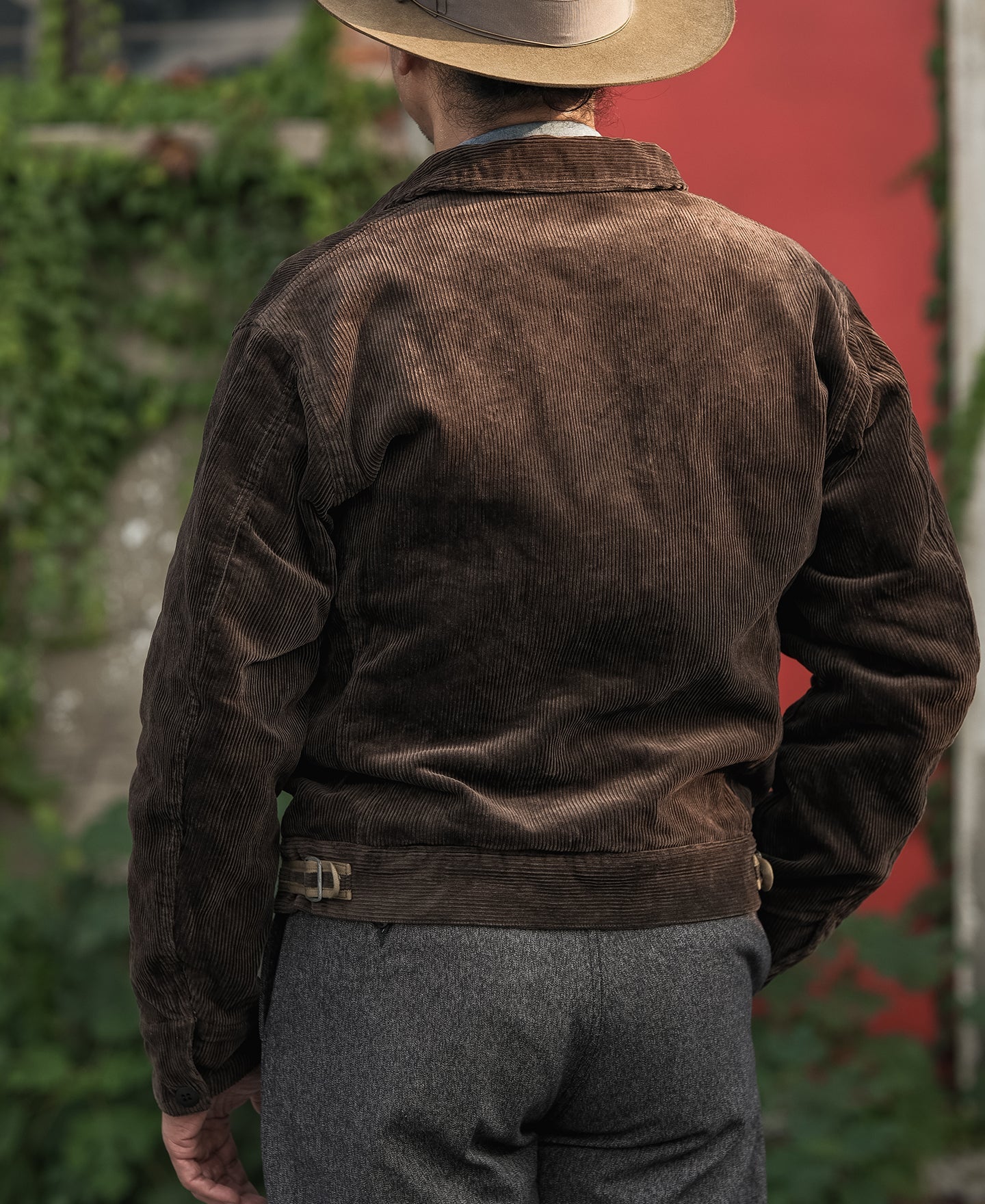 1940s Heavyweight Corduroy Cossack Jacket